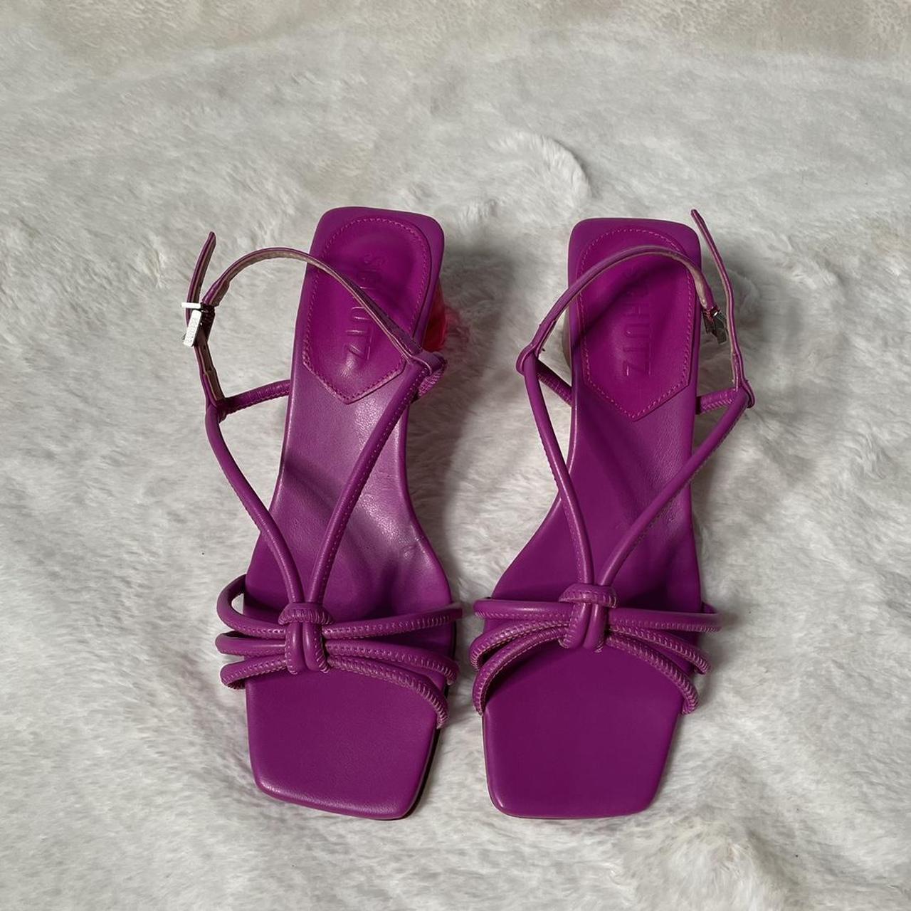 Schutz Women's Purple Sandals (2)