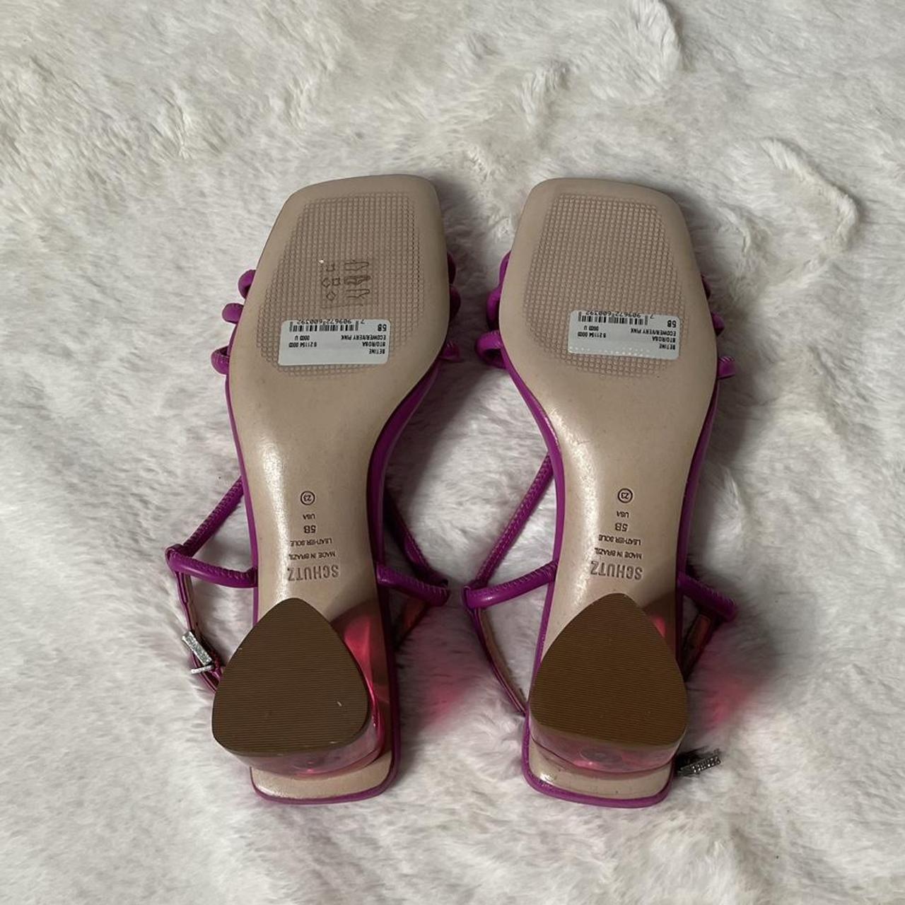 Schutz Women's Purple Sandals (3)