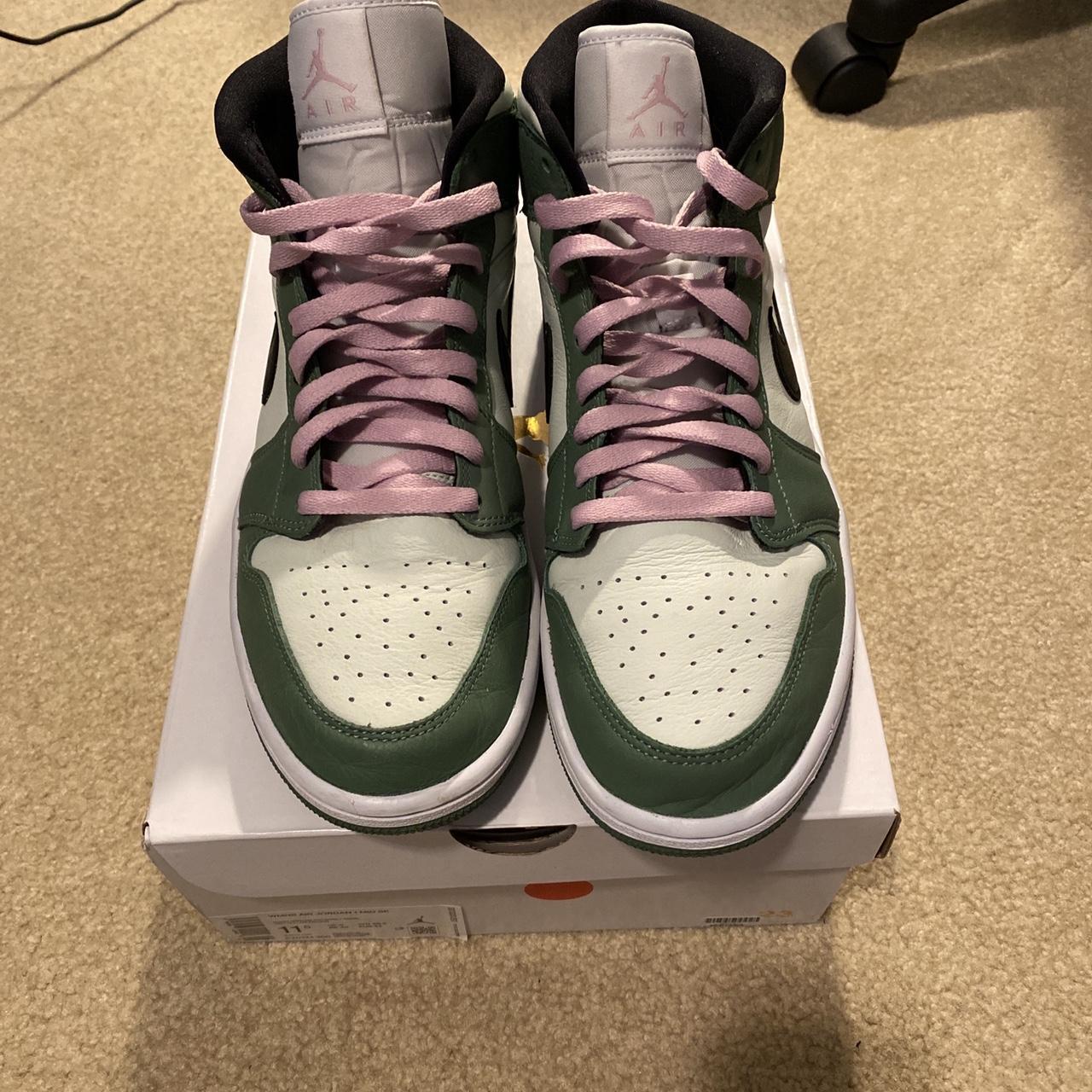 dutch green mids jordan 1