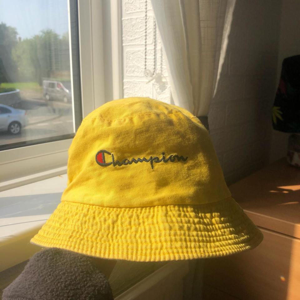 Champion store hat yellow