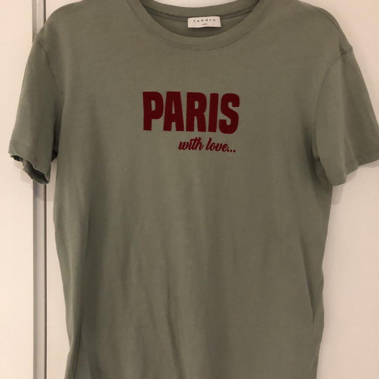 Product Image 1 - Sandro ‘Paris with love…’ T-shirt