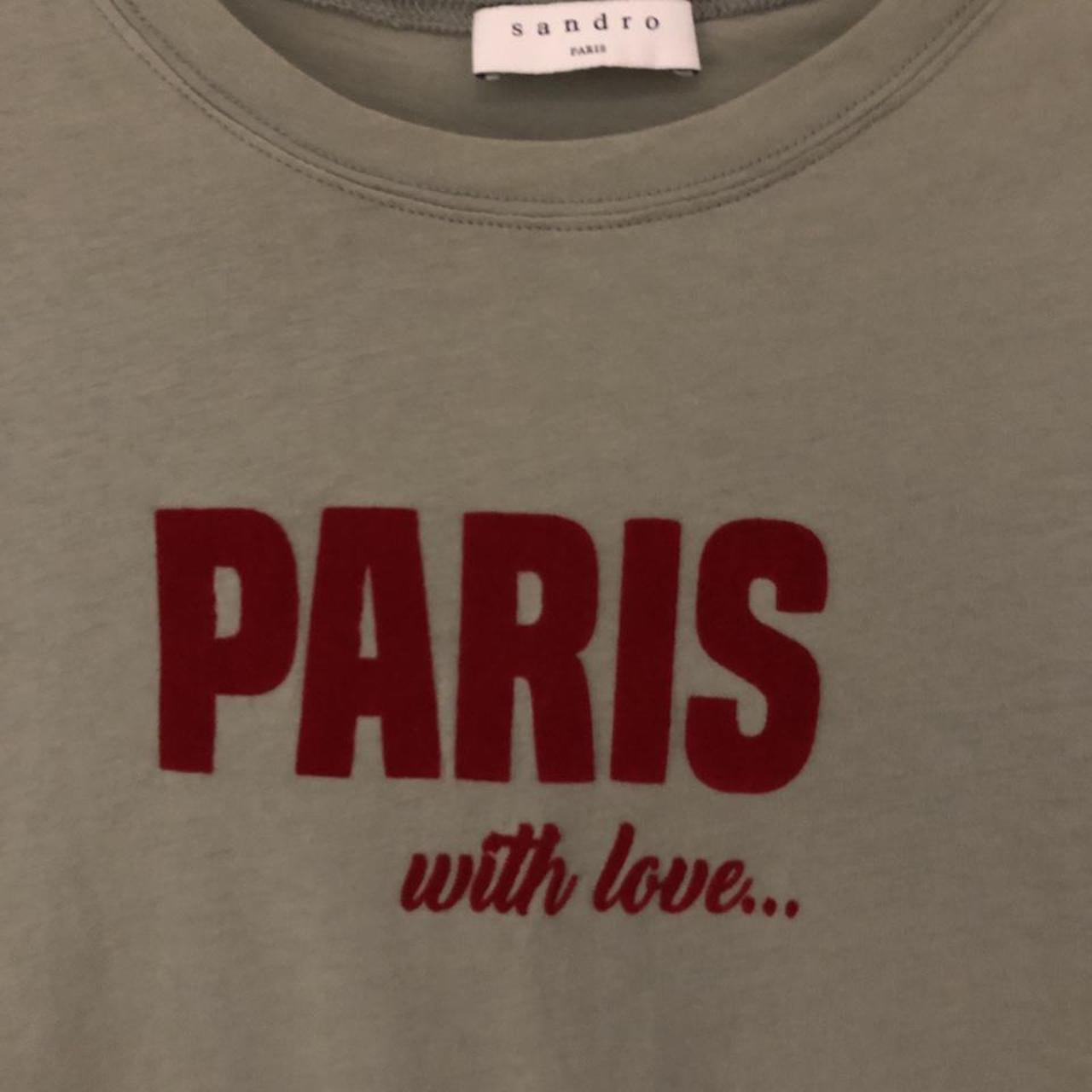 Product Image 2 - Sandro ‘Paris with love…’ T-shirt