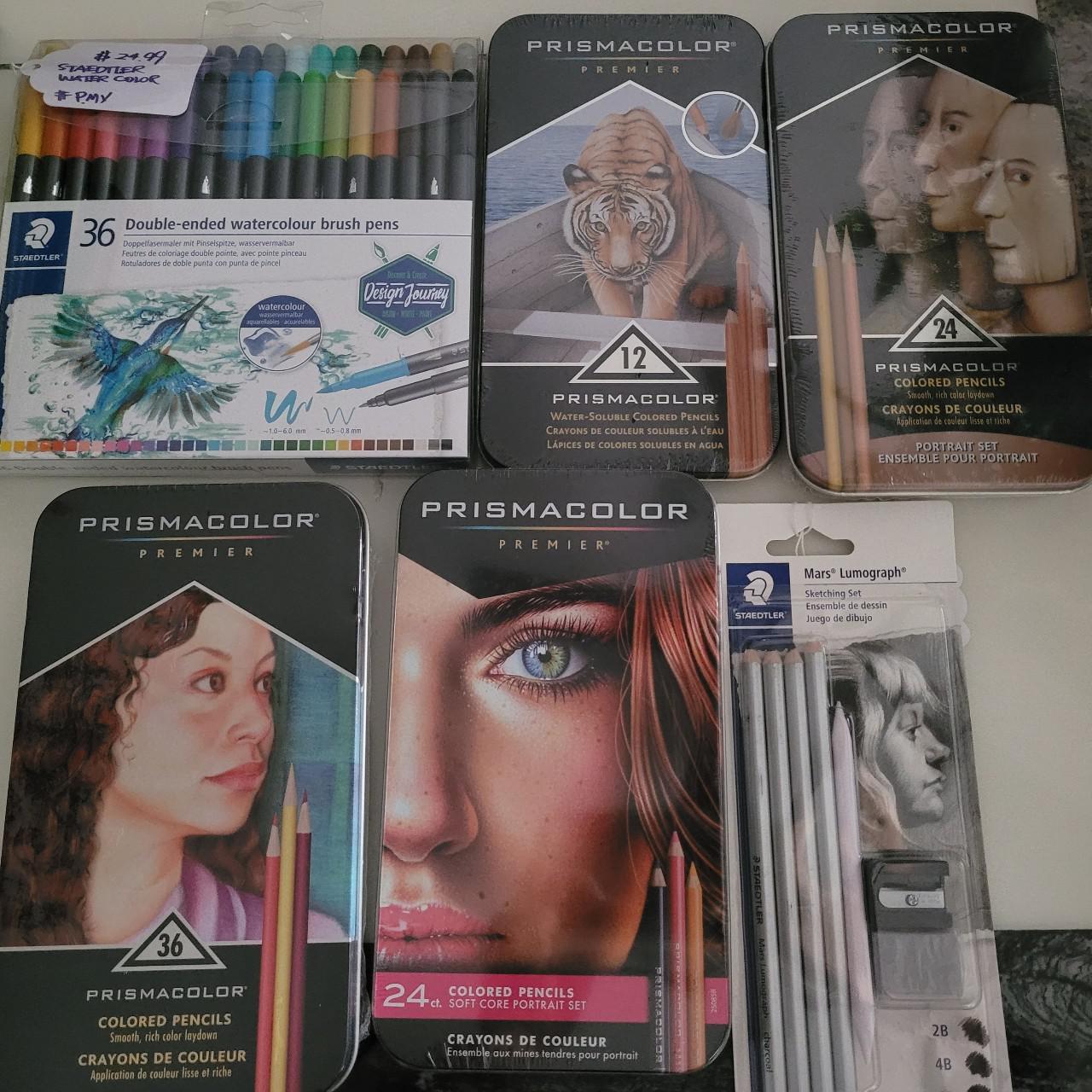 Prismacolor set of 12 colored pencils and one - Depop