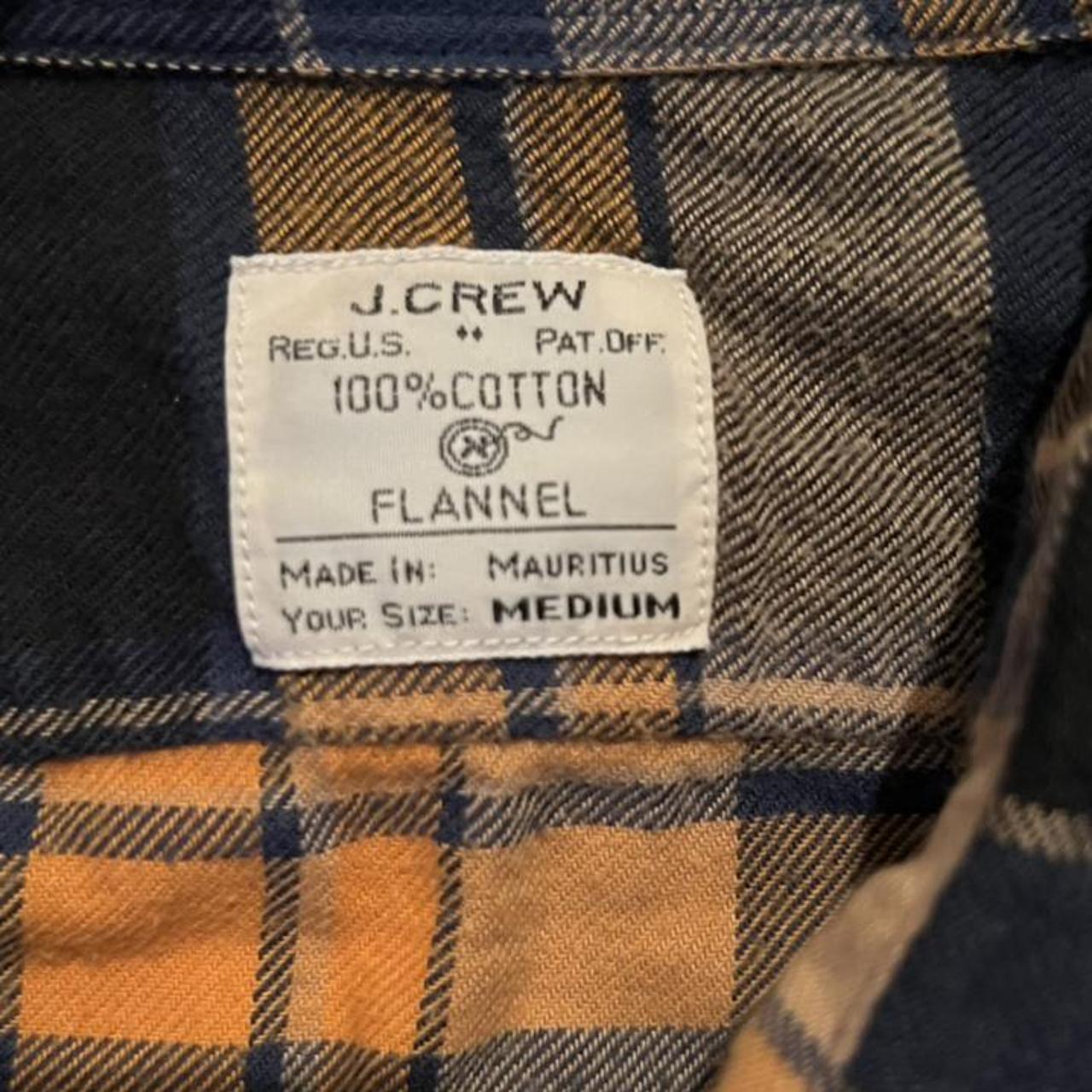 J.CREW YELLOW AND BLACK FLANNEL Like new. This... - Depop