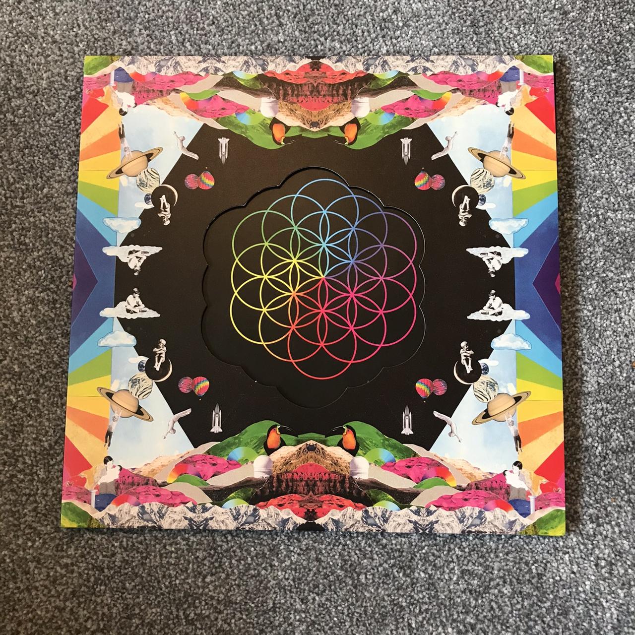 Coldplay, a head full of dreams colored vinyl