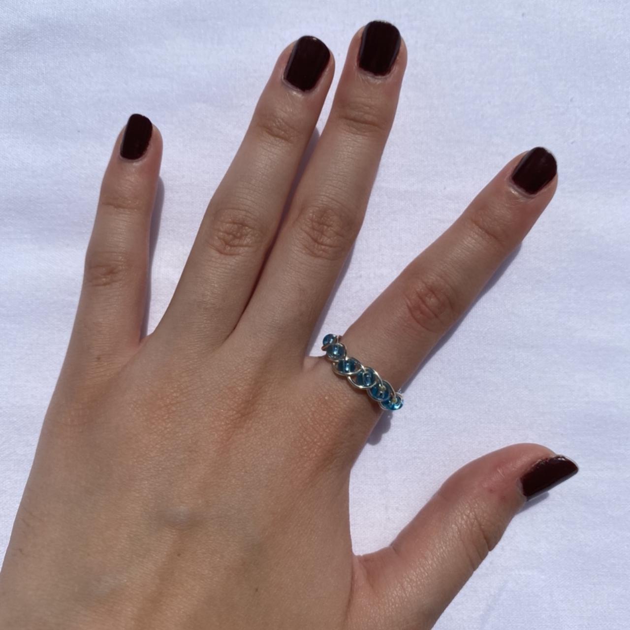 glass slipper ring available in sizes 215... Depop