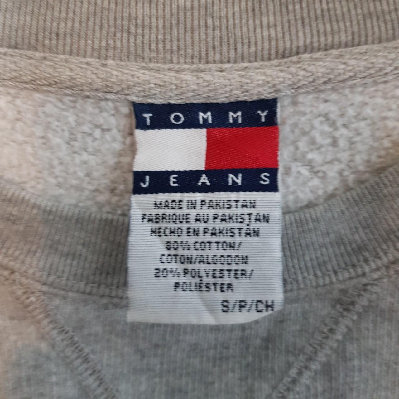 Vintage Tommy Hilfiger embroidered sweatshirt size S... - Depop