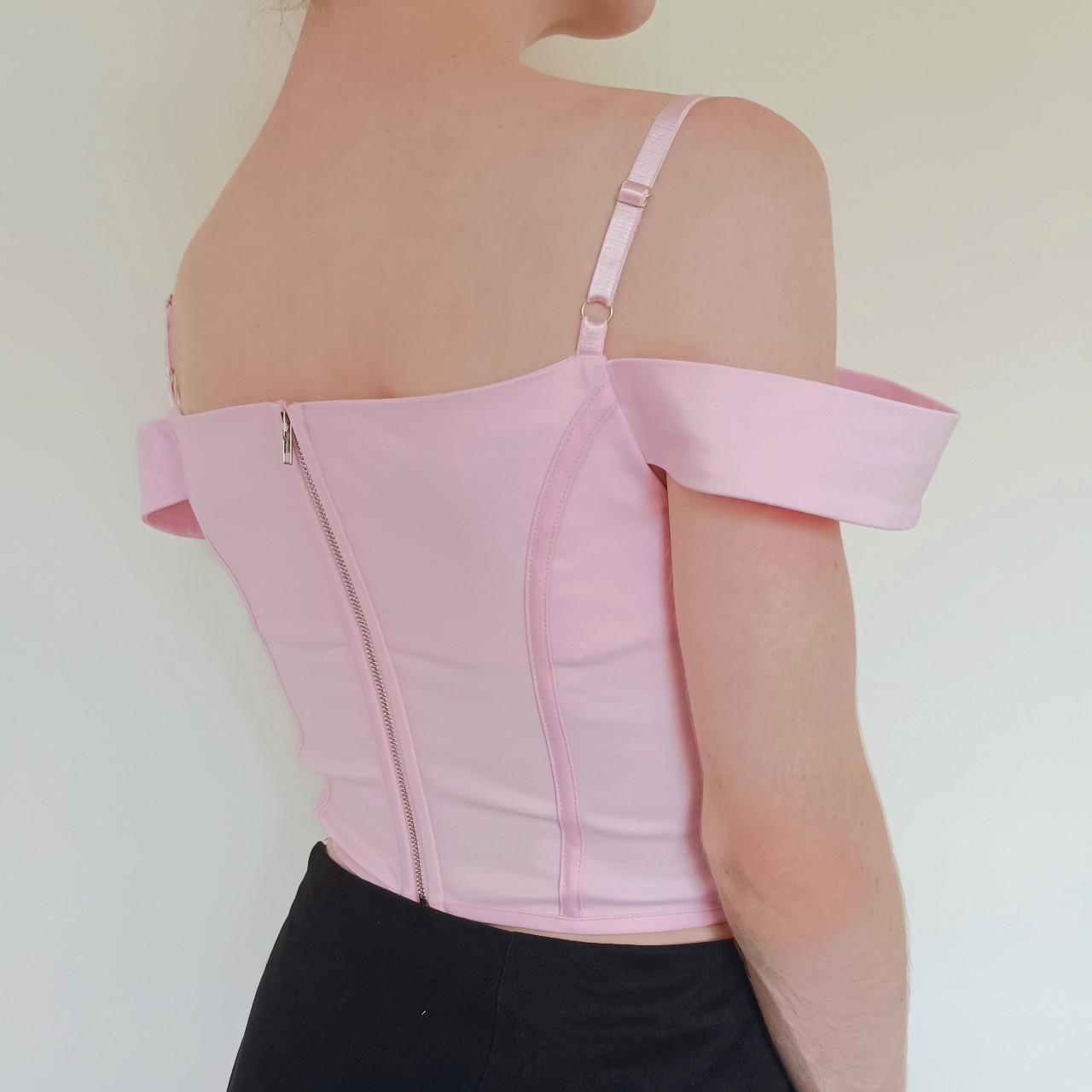 Deals Iamgia bridget / olive top in pink BNWT