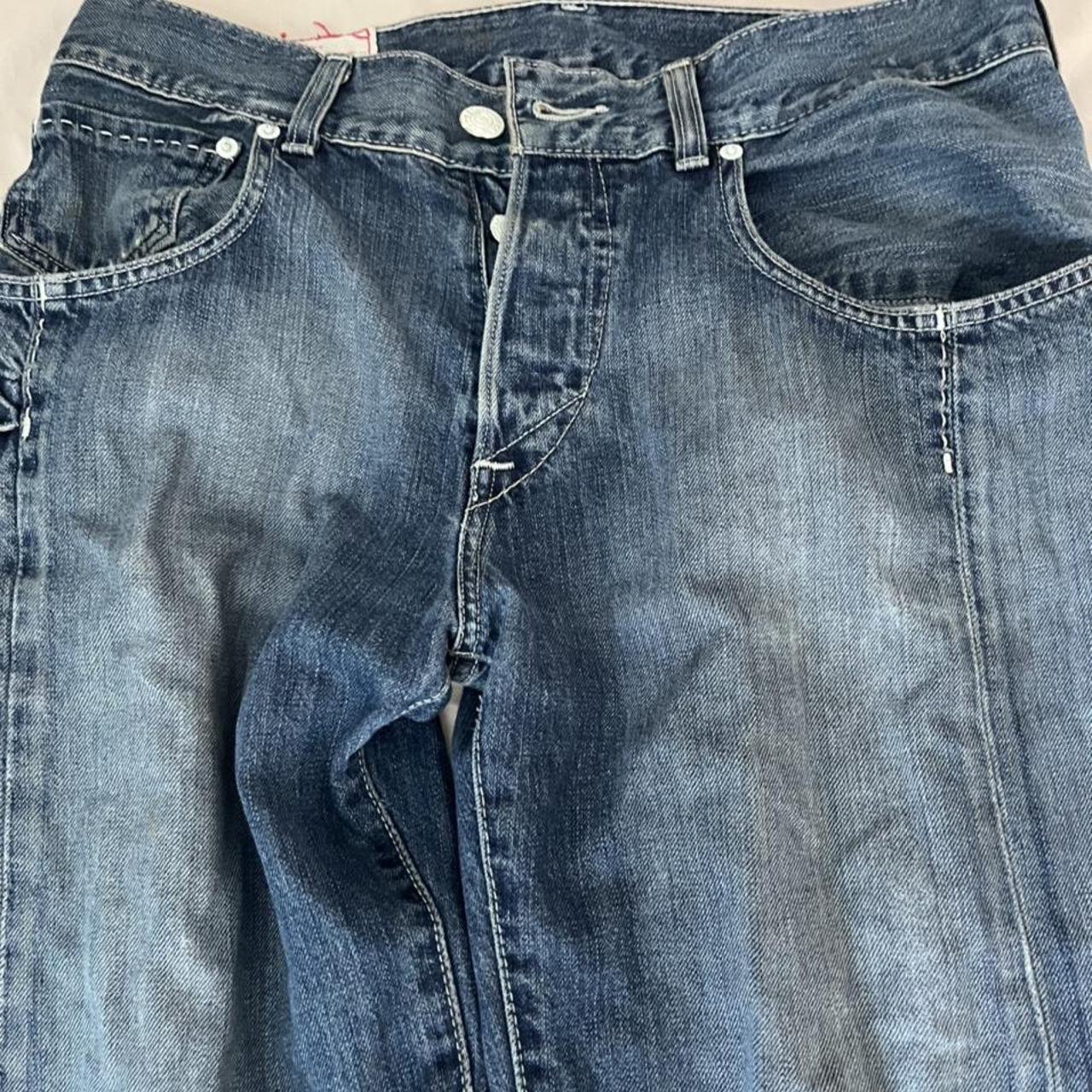 Levi wide leg jeans Fit womens 8-14 depending on... - Depop