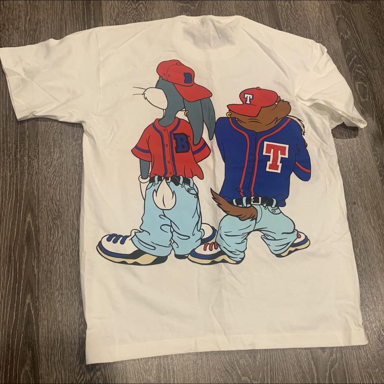 Vintage 1996 Cleveland Indians Looney Tunes Taz - Depop