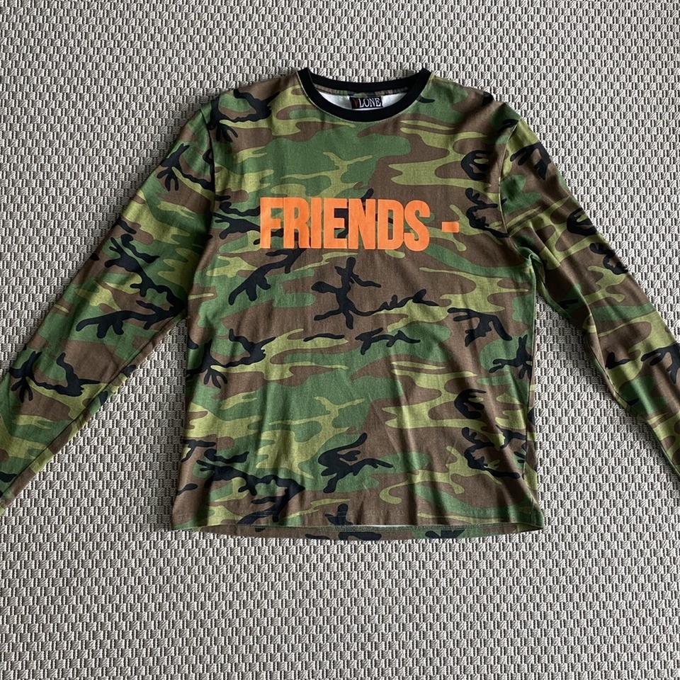 フォロー割適用】 VLONE FRIENDS LONG SLEEVE SHIRT SIZE L | www ...