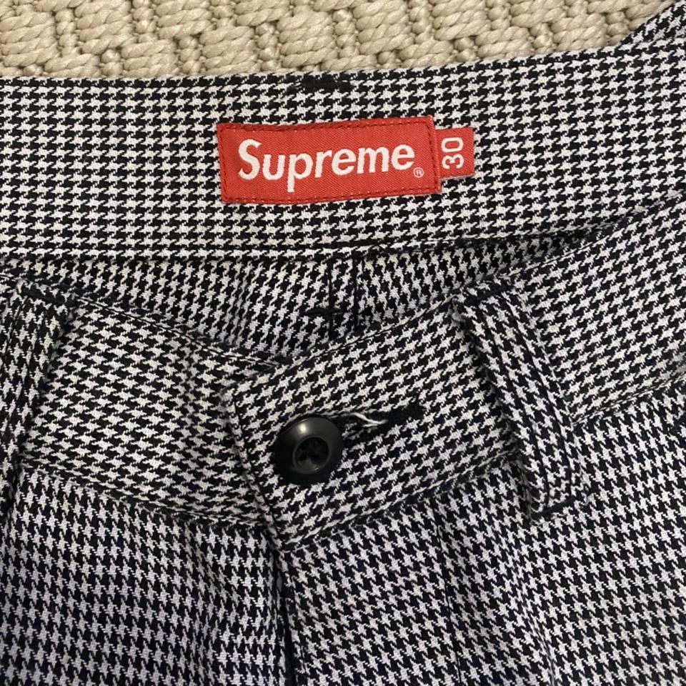 Supreme houndstooth flight pants Size: 30 #supreme... - Depop