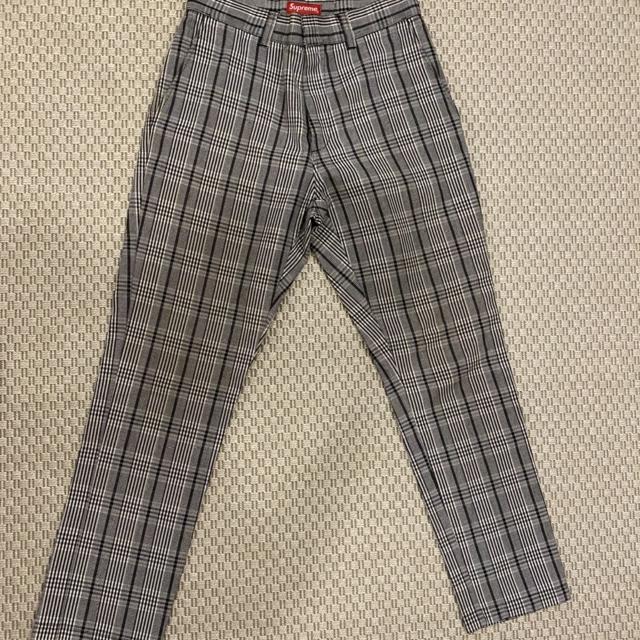 Supreme glen plaid work pants, Size: 30-31, #supreme...