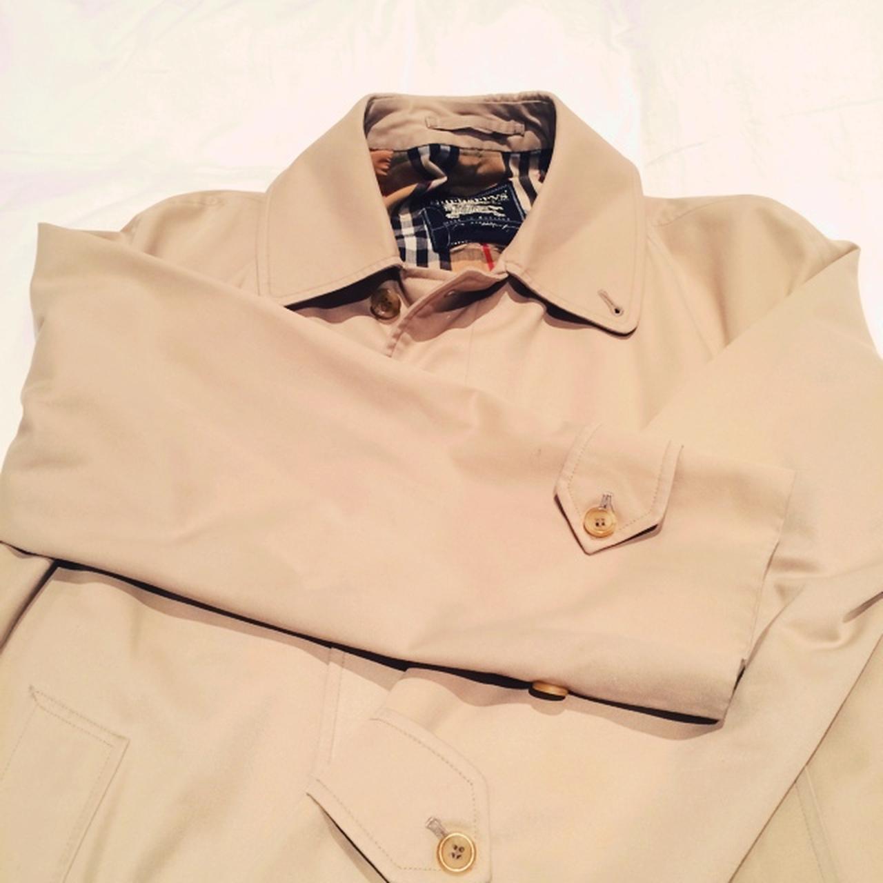 1990s men's #Burberry beige trench coat. Fits like... - Depop