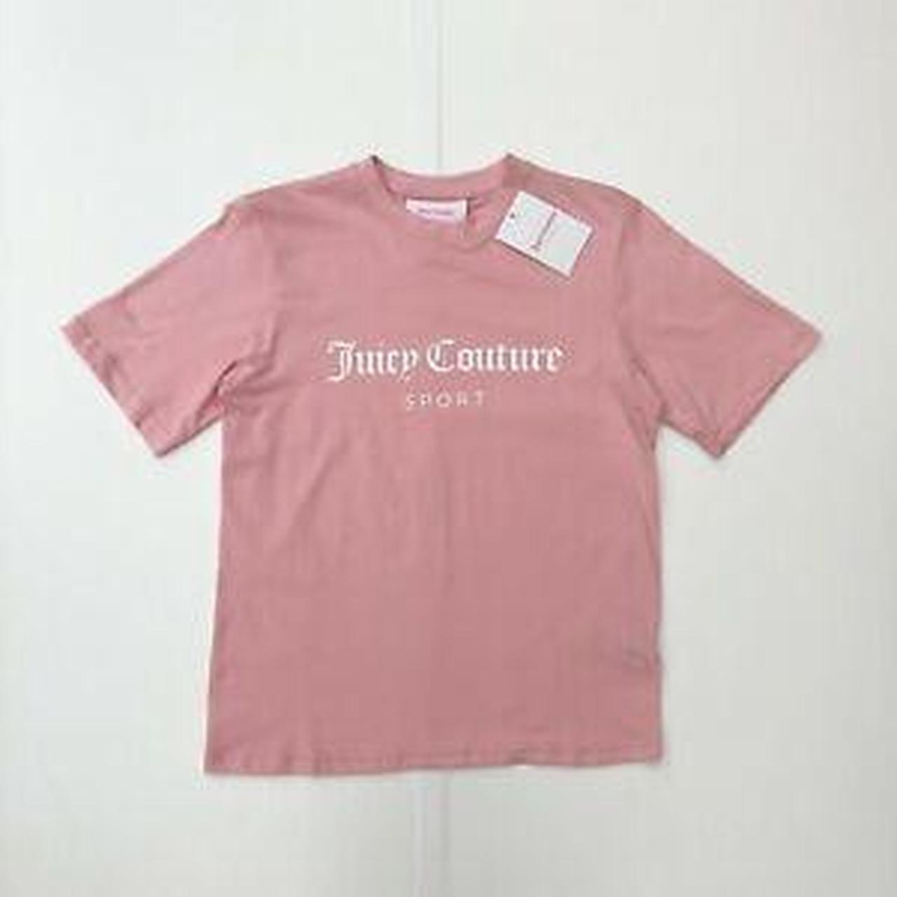 Juicy couture pink T-shirt. Size small 8/10. Brand... - Depop