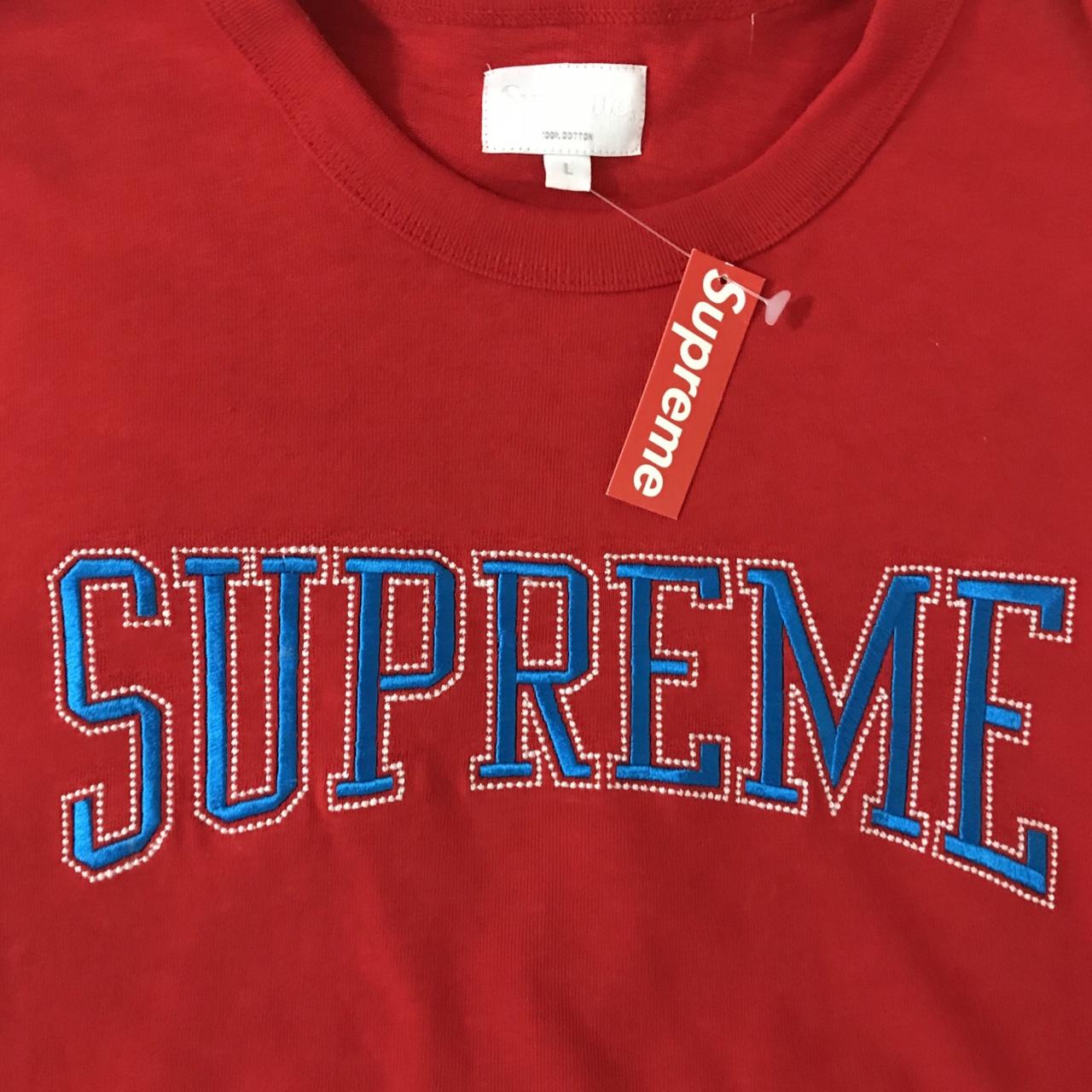 Supreme dotted shop arc tee