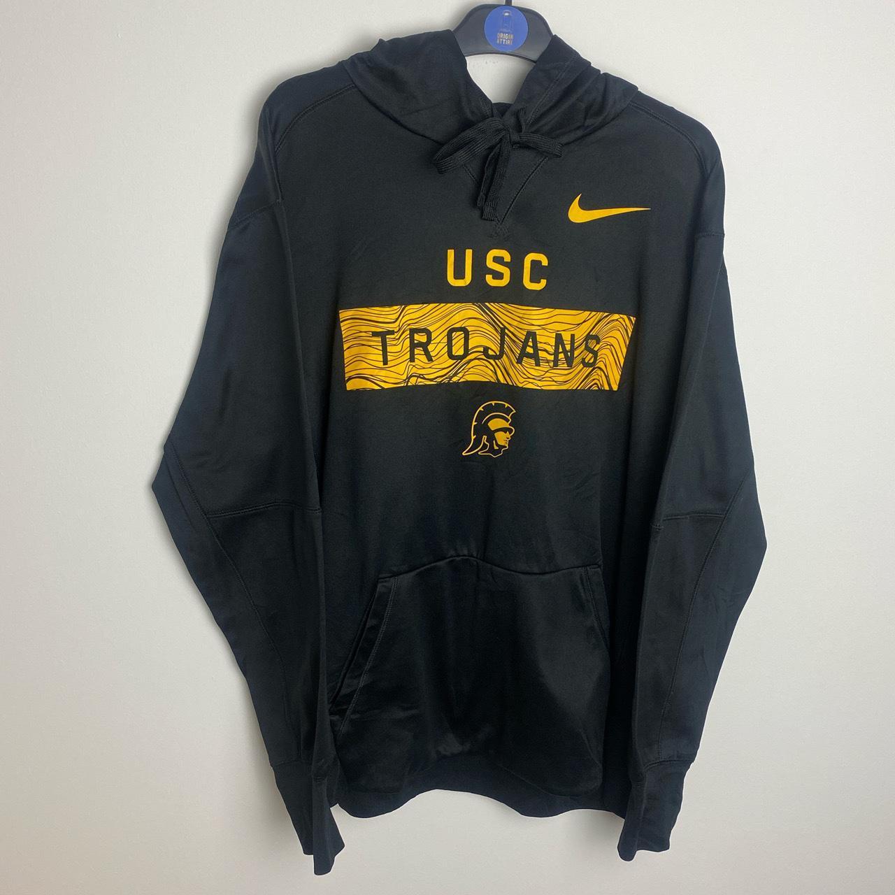 USC Trojans thermal hoodie printed Nike all uk... - Depop