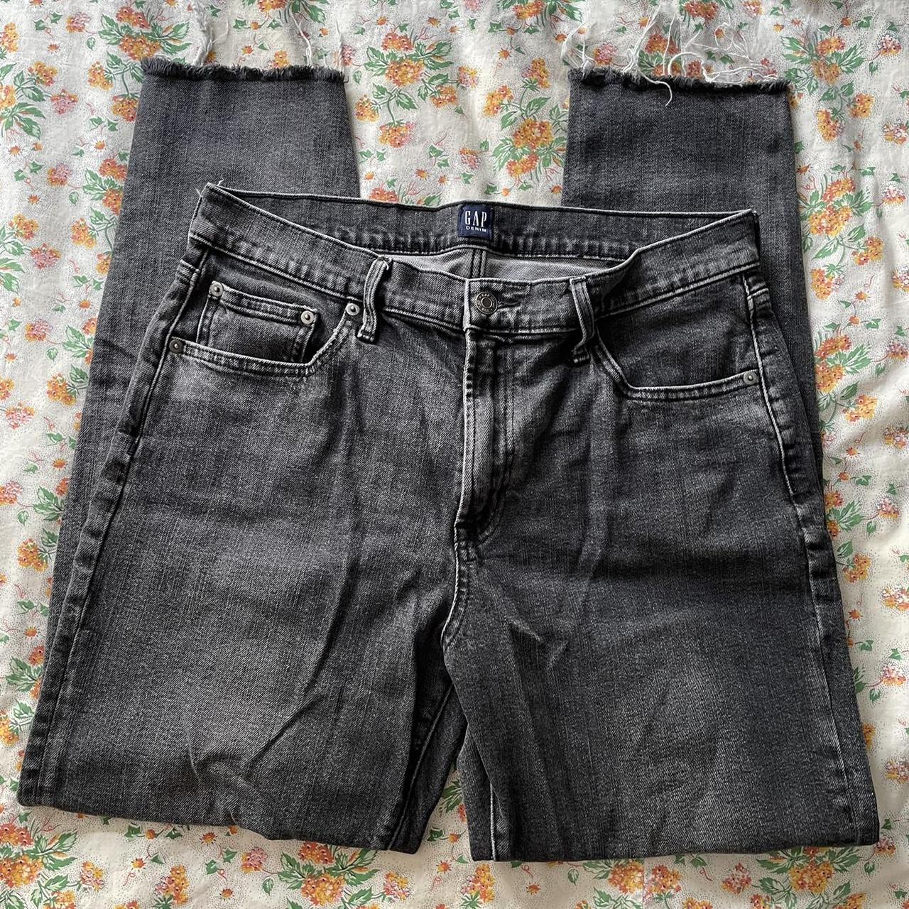 Gap best girlfriend jeans black sales