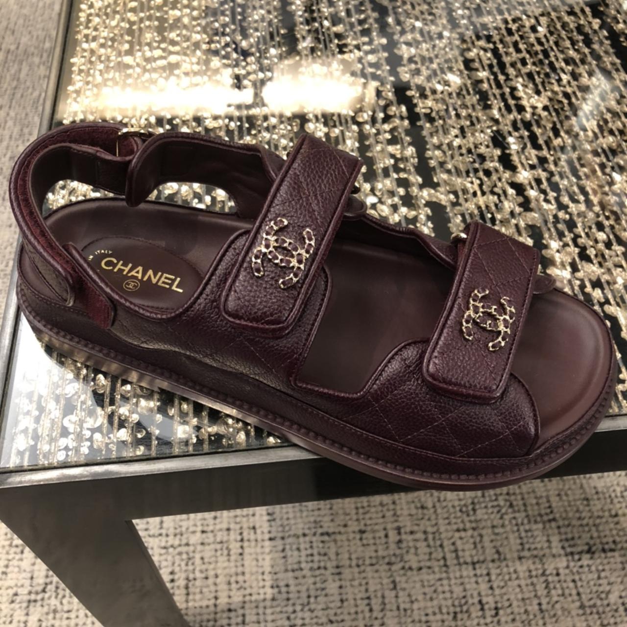 Product Image 1 - ⭐️Chanel Leather Dad Sandals in