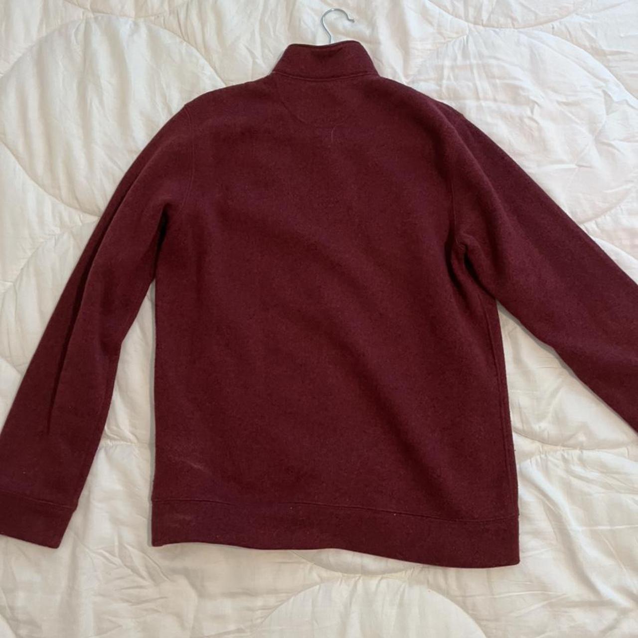 Old navy mens maroon quarter zip quarterzip Depop