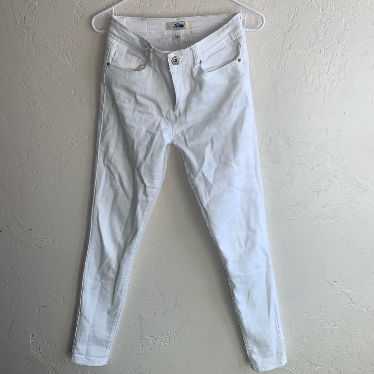 Women's White Jeans | Depop