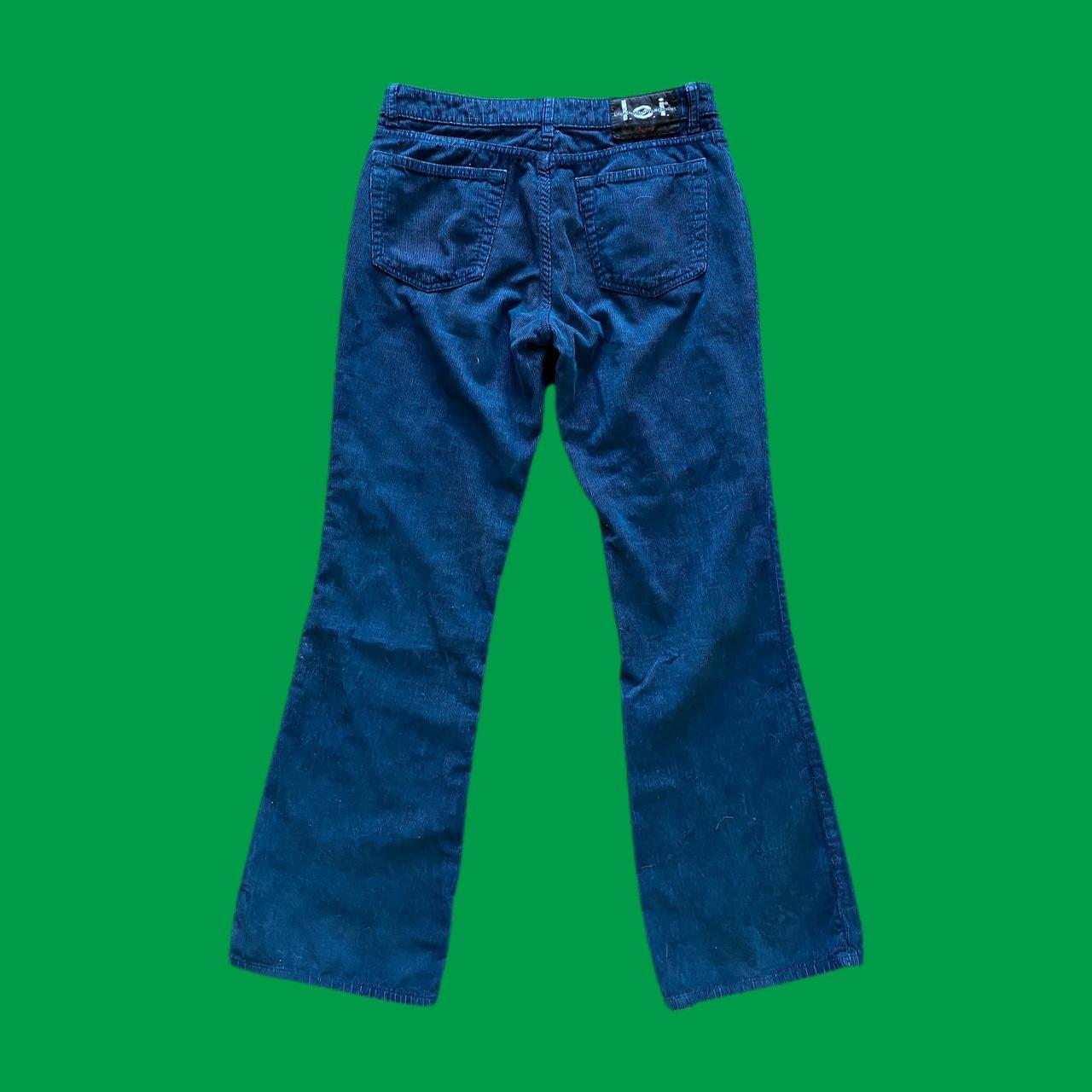 low rise corduroy pants
