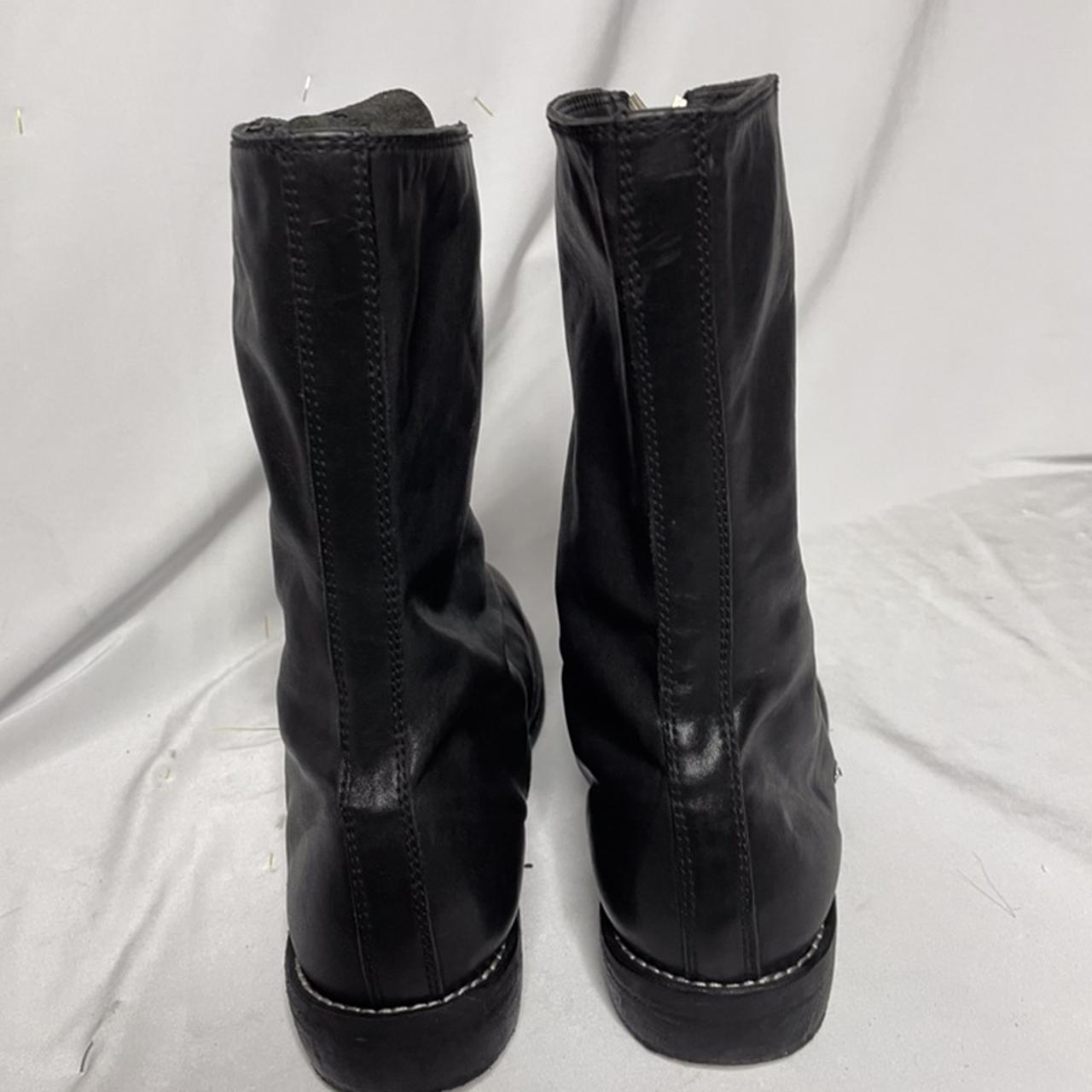 Guidi 310 Horse Leather Front Zip Up Boots Size 42-US 12 in