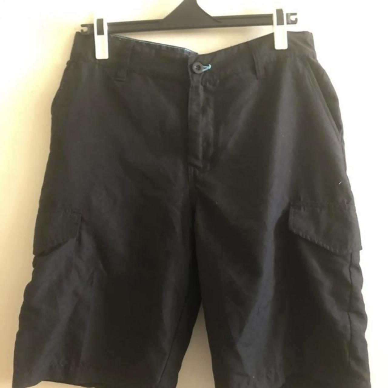 Burnside Board Shorts - Men's Size 30 Black Bottoms... - Depop