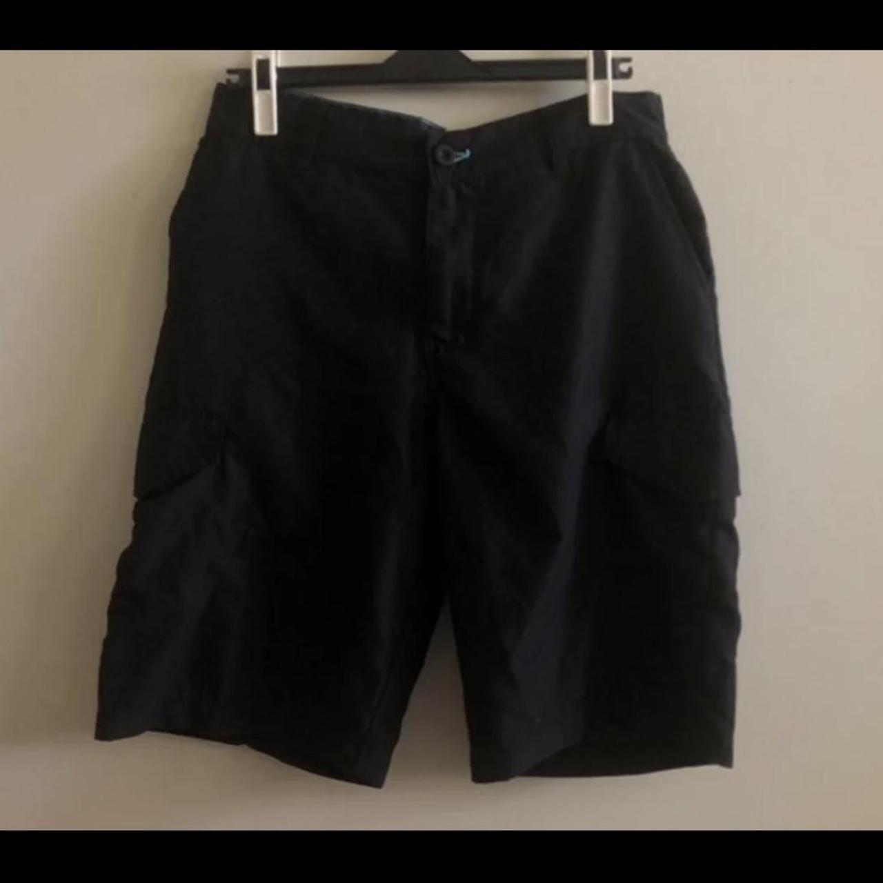 Burnside Board Shorts - Men's Size 30 Black Bottoms... - Depop