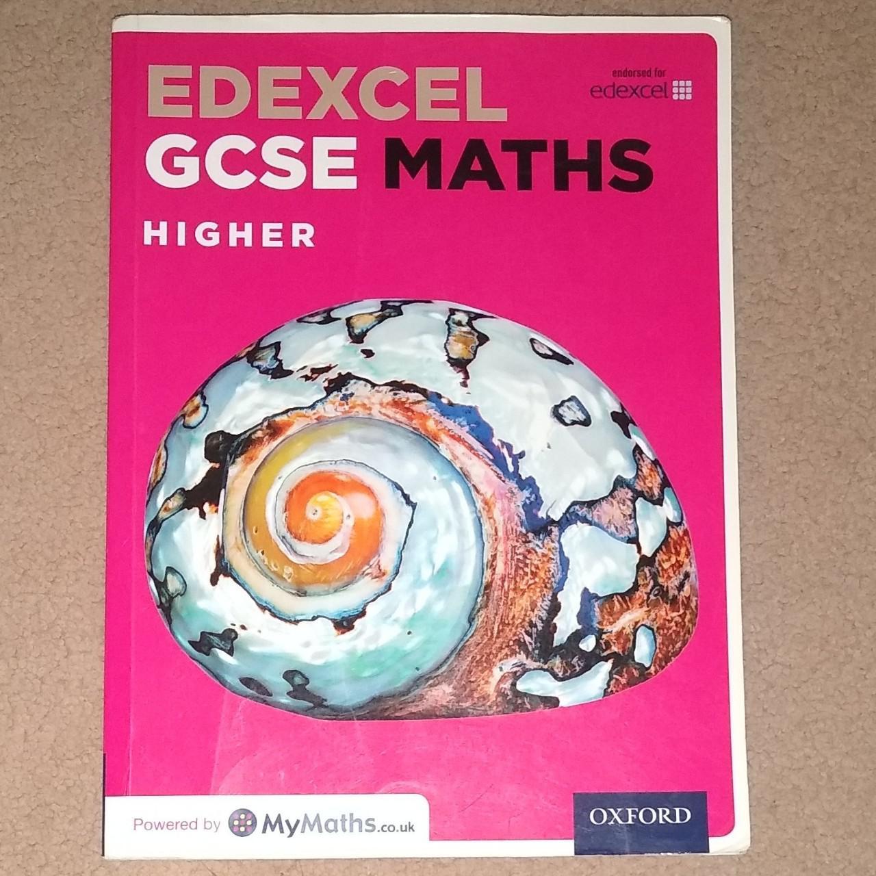 Edexcel GCSE higher maths text book. This is... - Depop