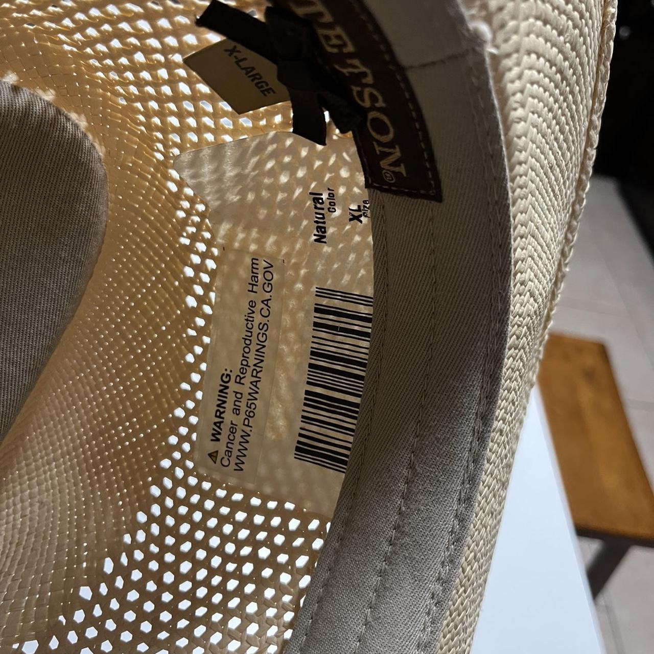 Stetson Men's Cream Hat Depop