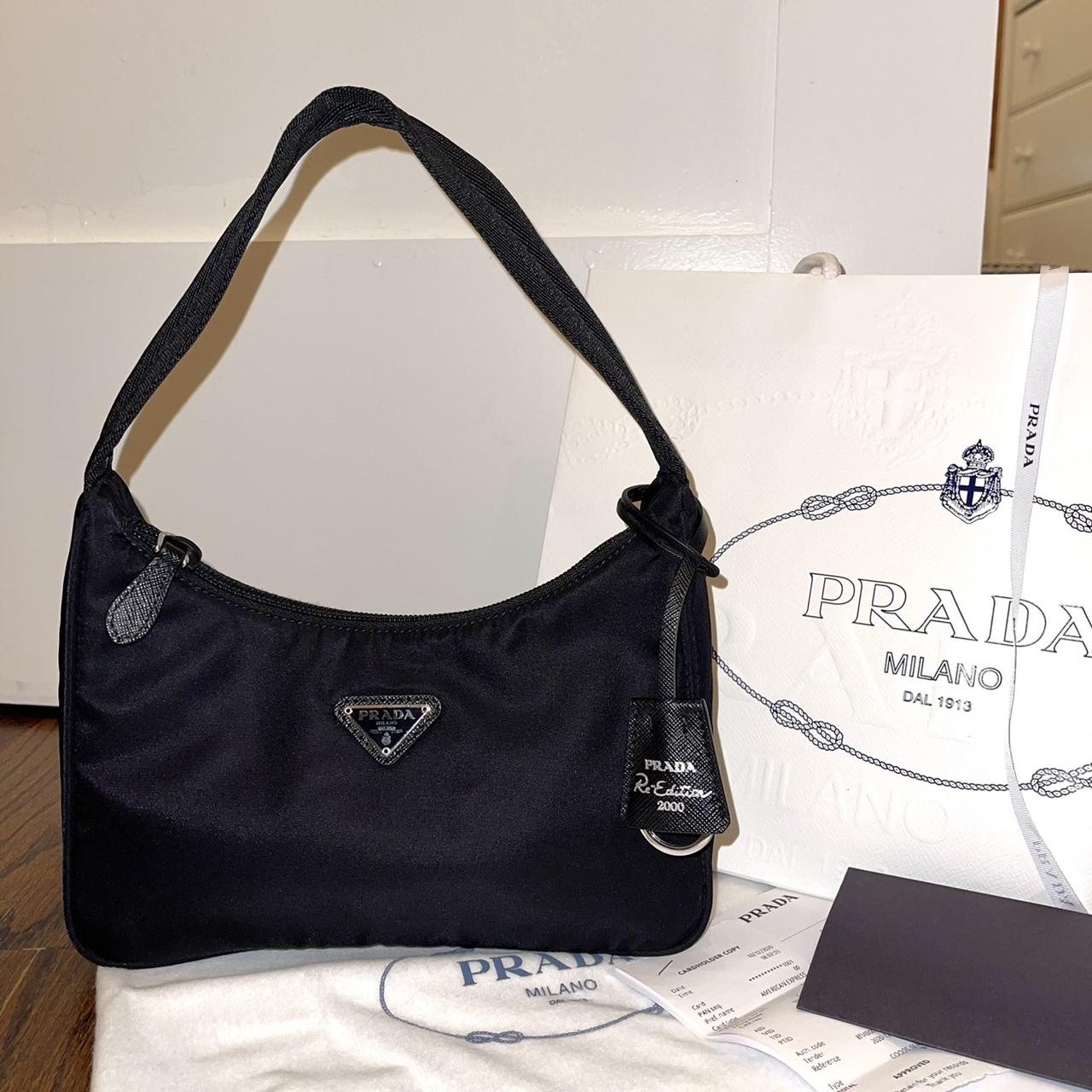 Prada Re-Edition 2000 Nylon Mini-Bag Periwinkle – newlookbag