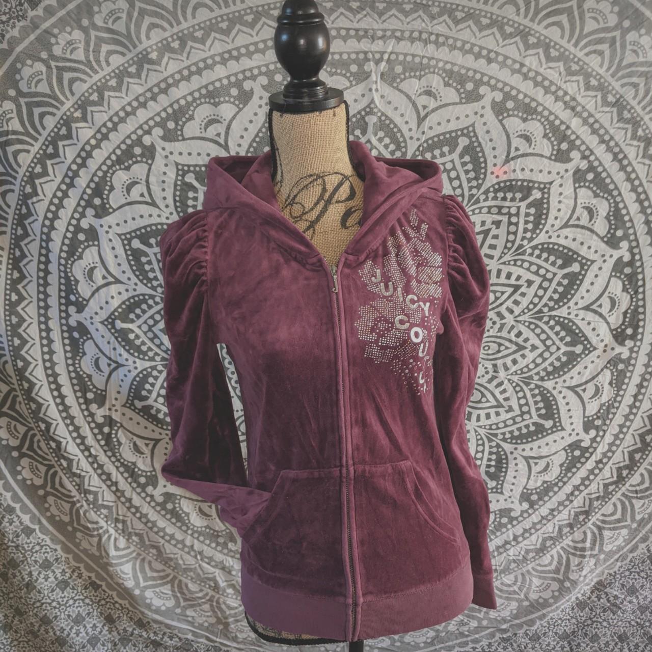 Juicy couture best sale wine hoodie