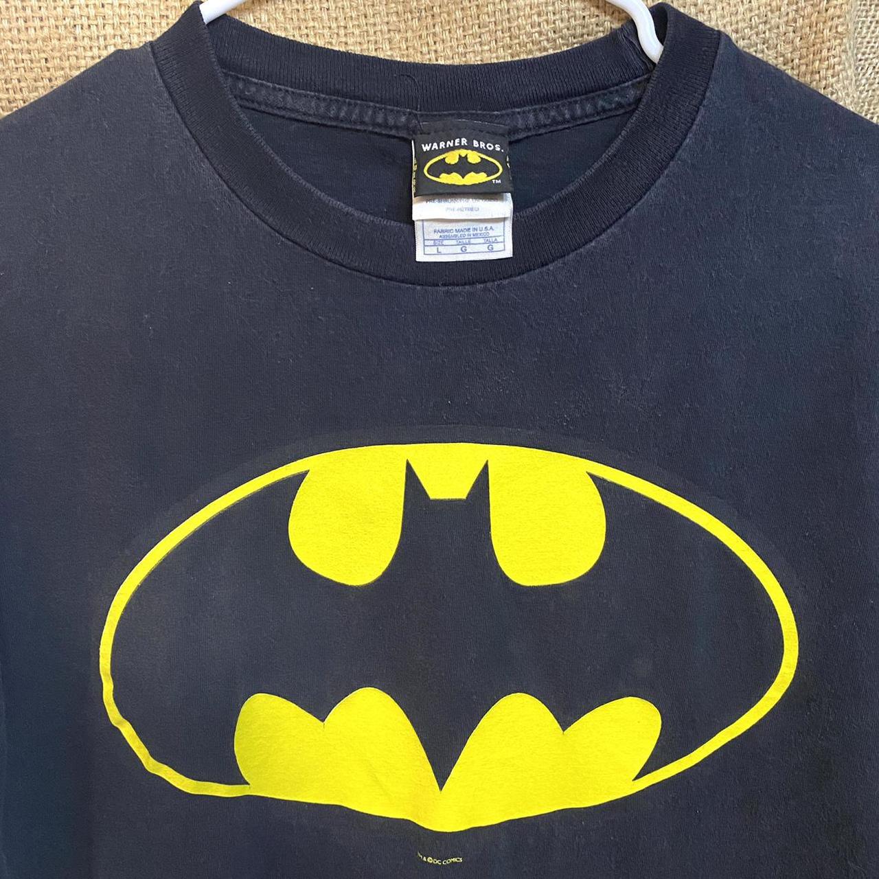 🔥🦇 Vintage Batman T-Shirt Warner Bros. Tag DC Comics