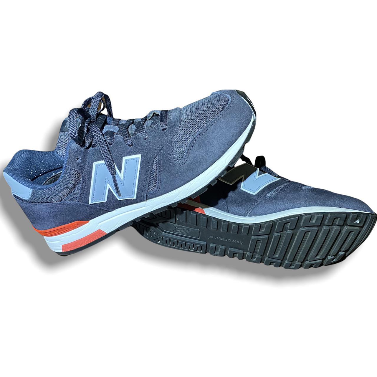 new balance 565 navy red