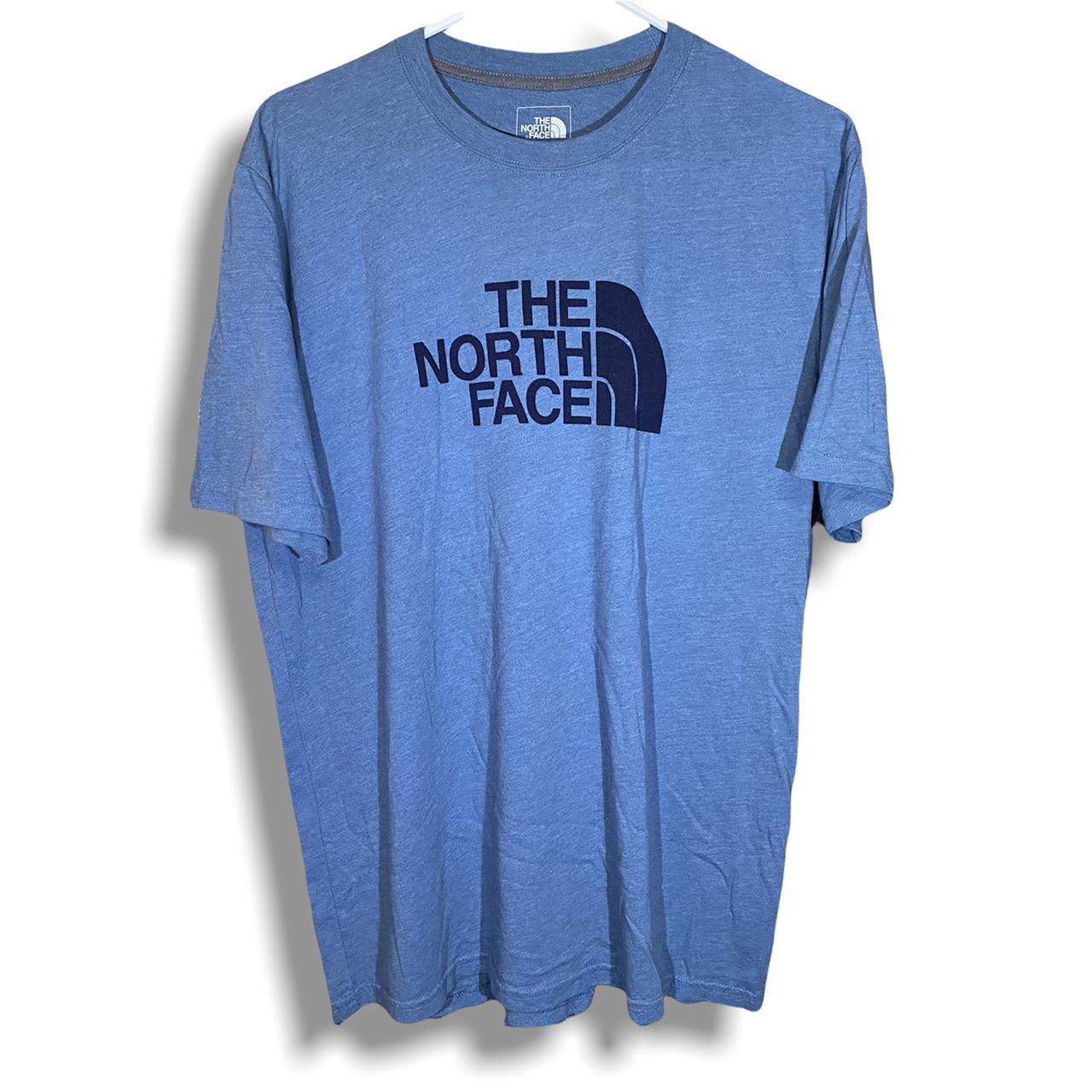 🌄🏔 THE NORTH FACE Blue Heather Adult Unisex Tee... - Depop