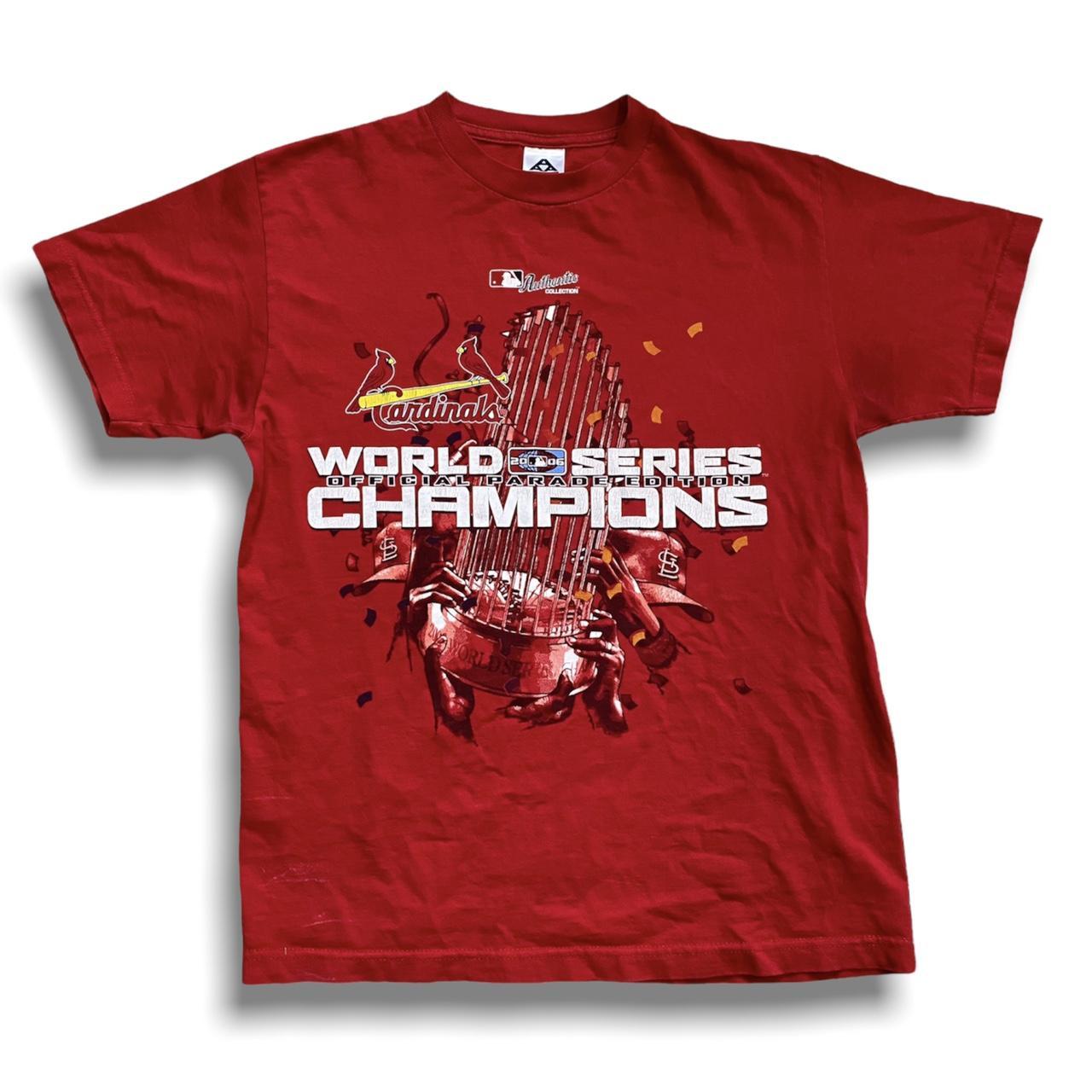 Y2K St. Louis cardinals World Series champions long - Depop