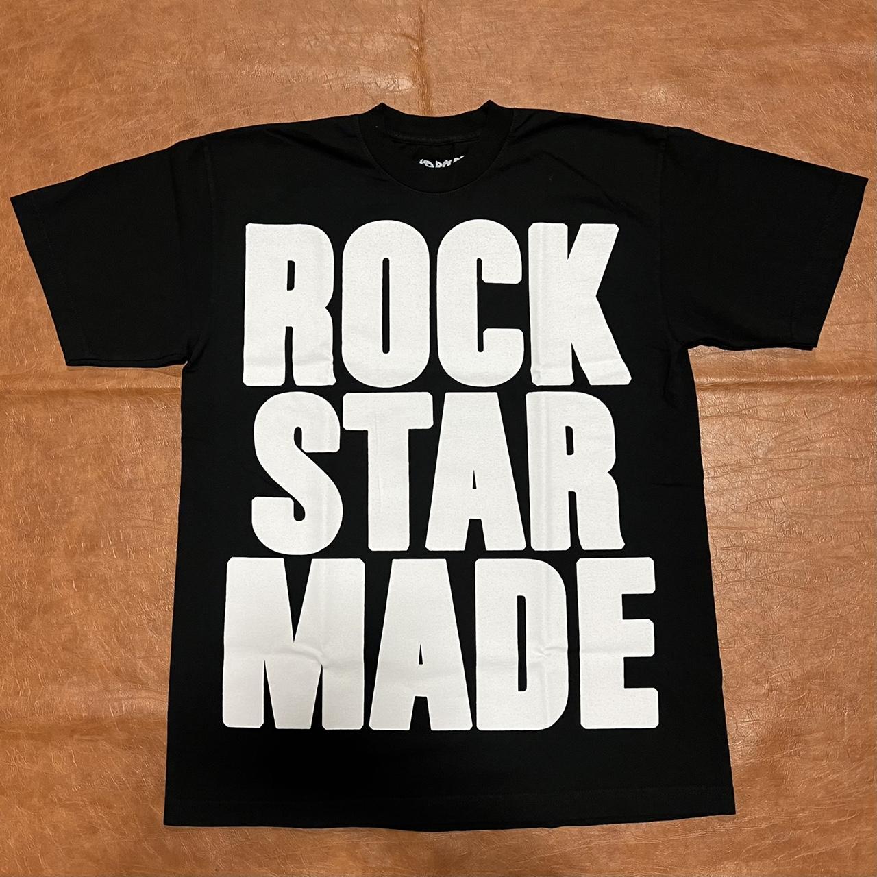 Narcassist, Shirts, Playboi Carti Narcissist Tour Rockstar Made Tee Black  Size Large