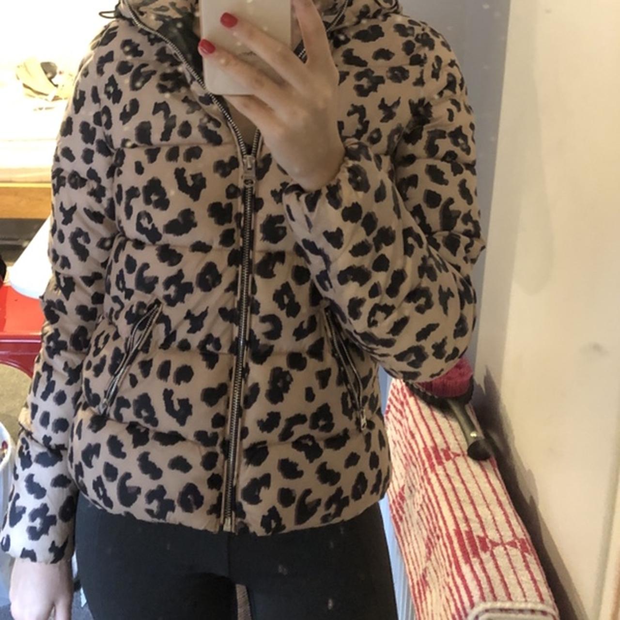 cheetah print columbia jacket