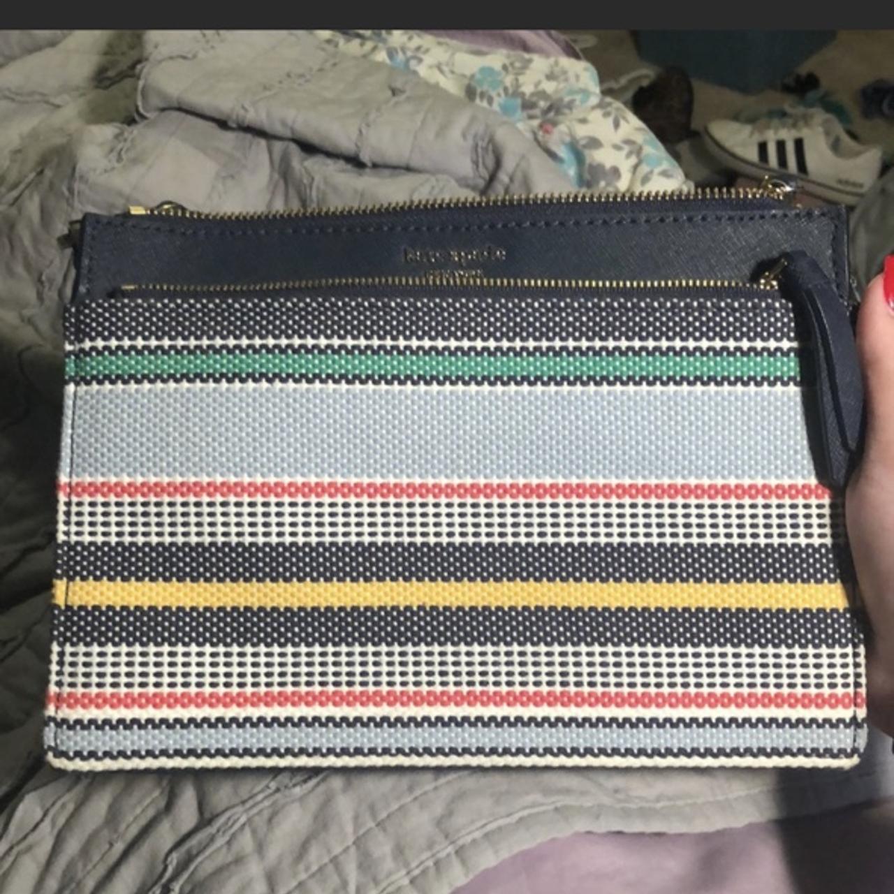 Kate spade crossbody square bag is barely used and - Depop