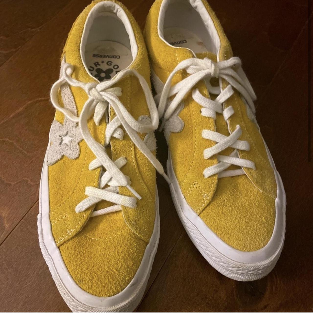 yellow golf le fleur shoes