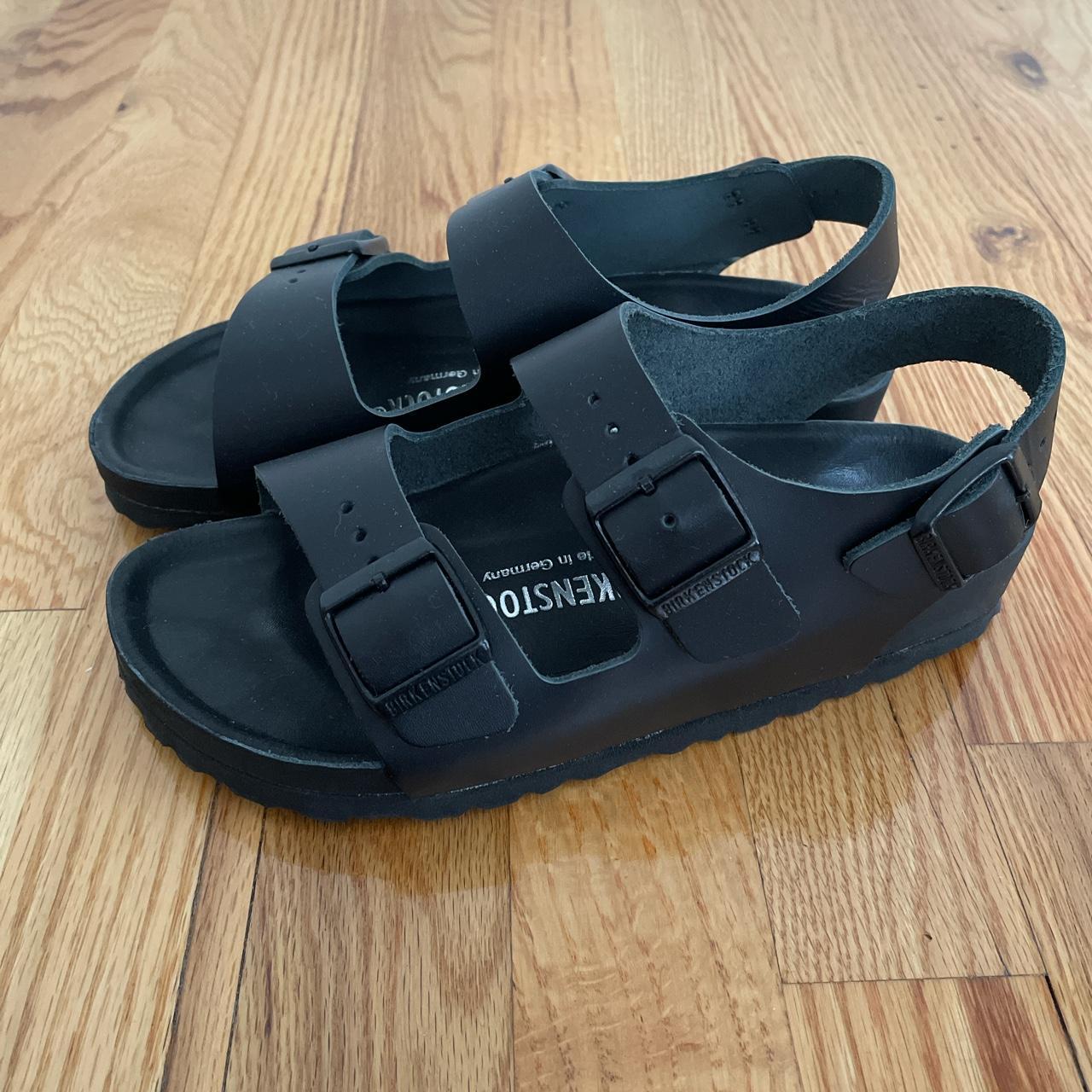 Birkenstock milano sales exquisite black