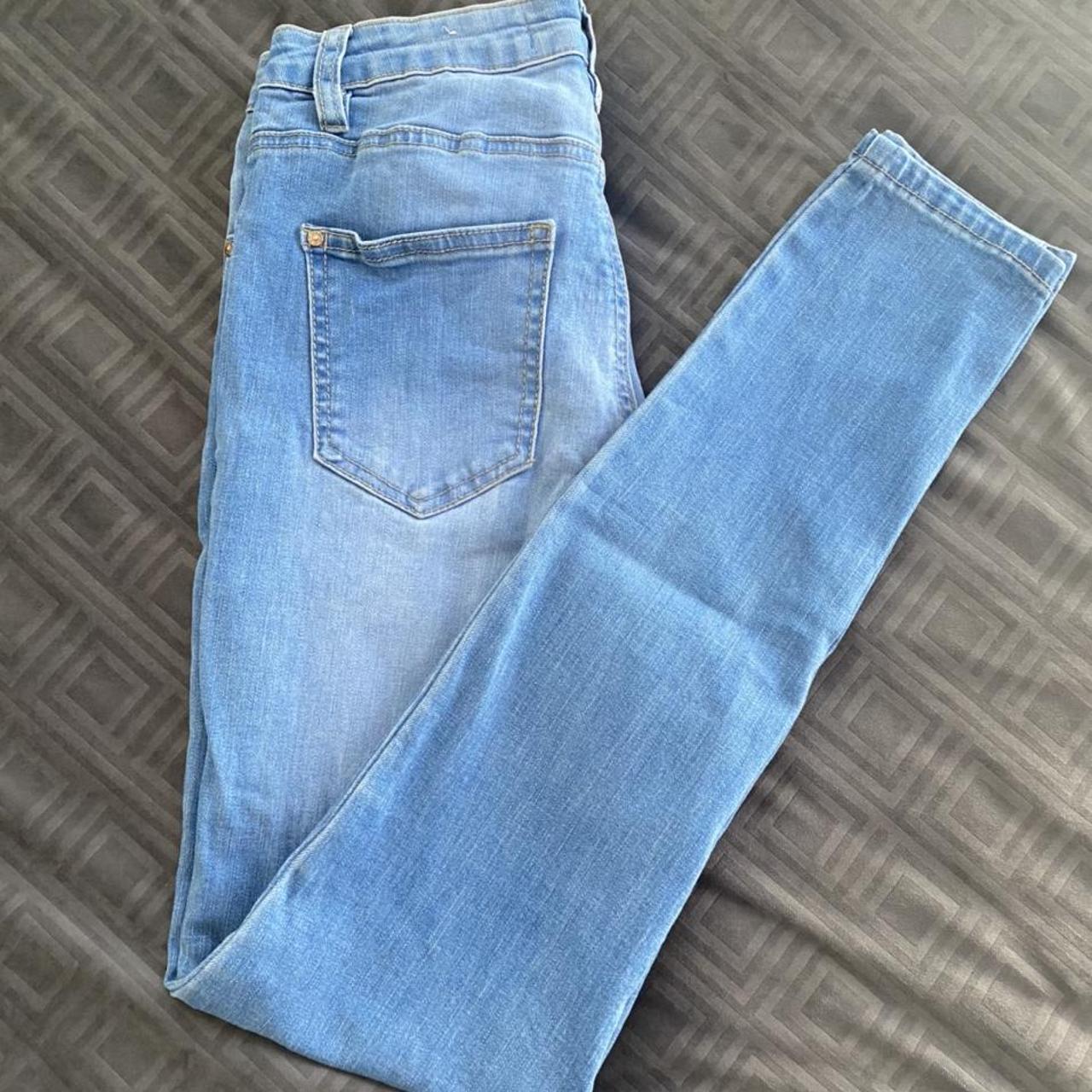 Selling high waisted jeans supre denim size 10 no... - Depop