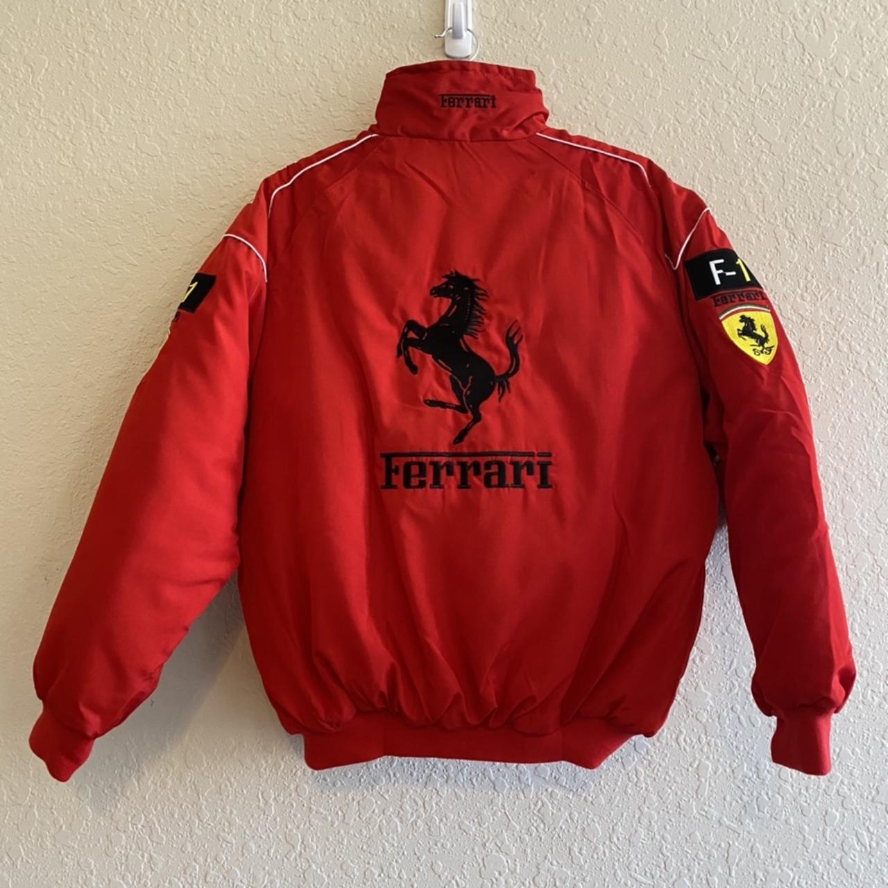 Ferrari Nascar Jacket , Racing Jacket Vintage All... - Depop