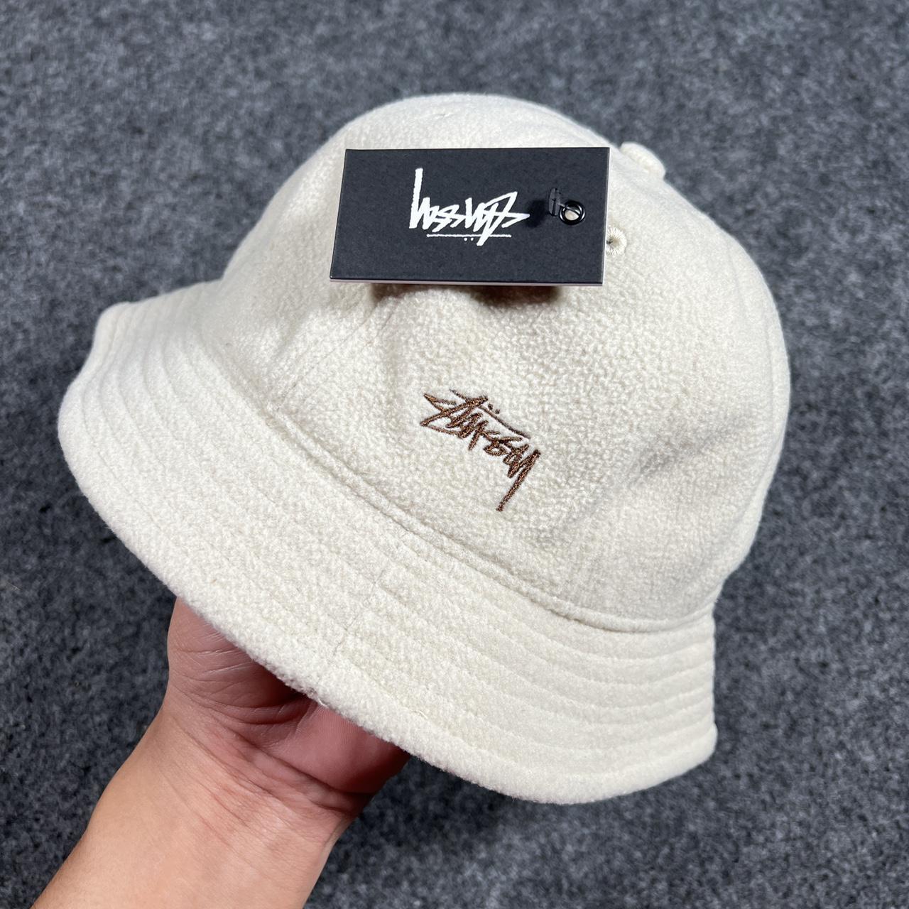 stussy polar fleece bucket hat