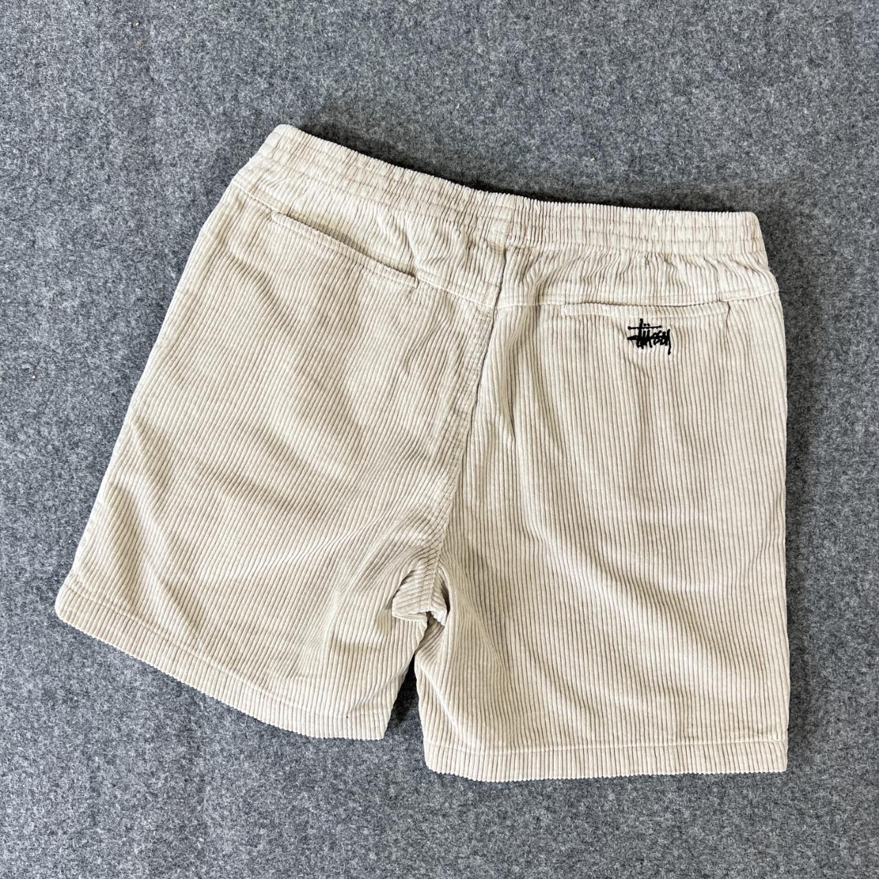 stussy cord shorts