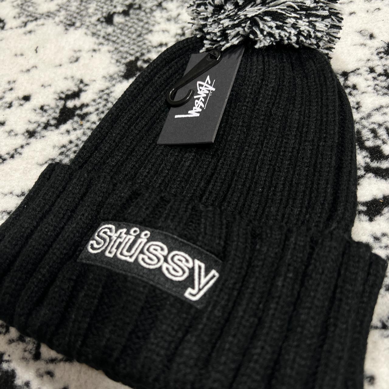 最安値 STUSSY TRIPLE BEANIE CUFF STRIPE ニットキャップ/ビーニー