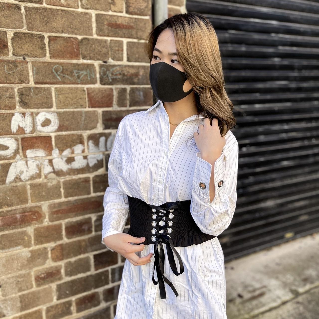 STYLENANDA Korean Fashion White Striped