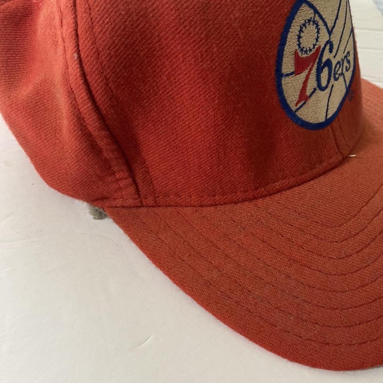 Vintage Philadelphia 76ers Sixers Hat/Cap Charles... - Depop