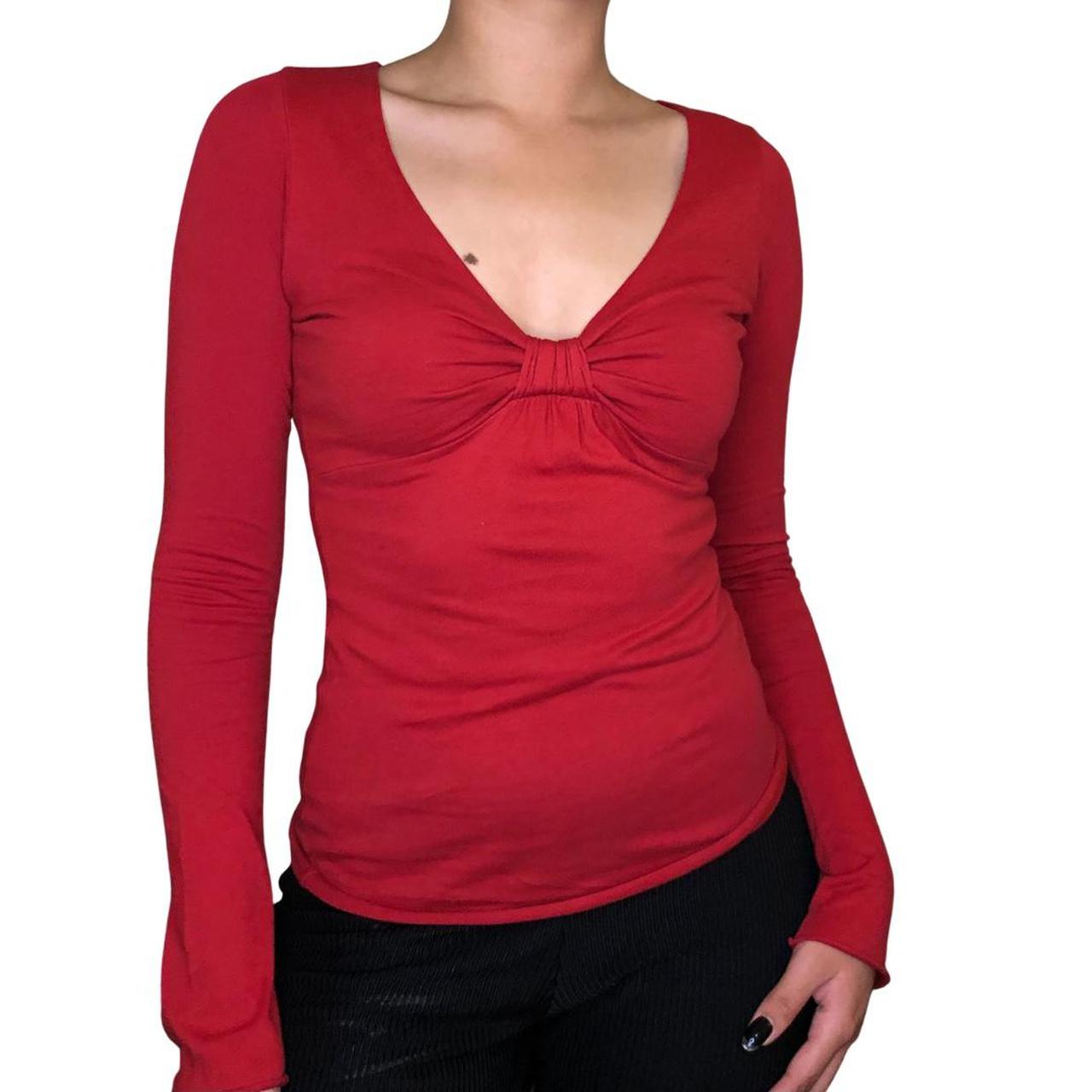 Velvet Women's Red Shirt